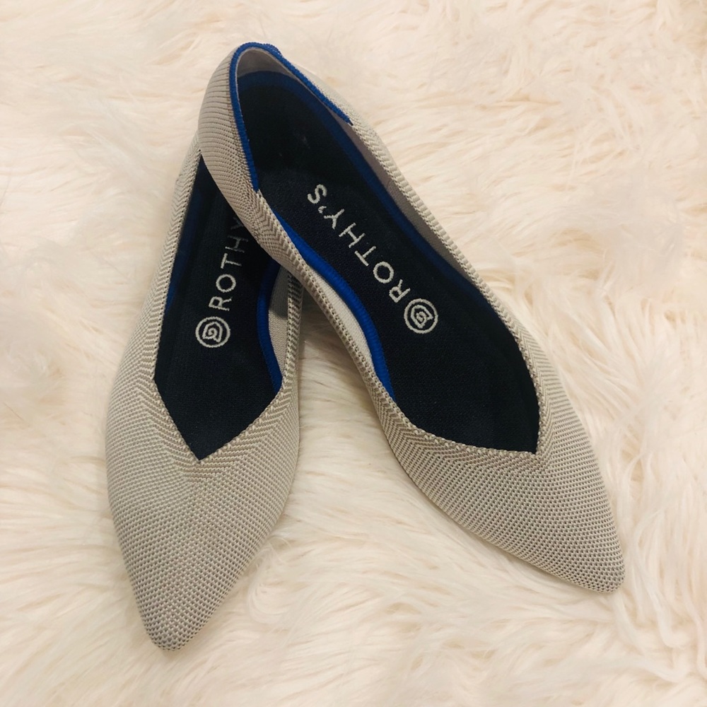 Rothy's. Oatmeal color. Size 8.